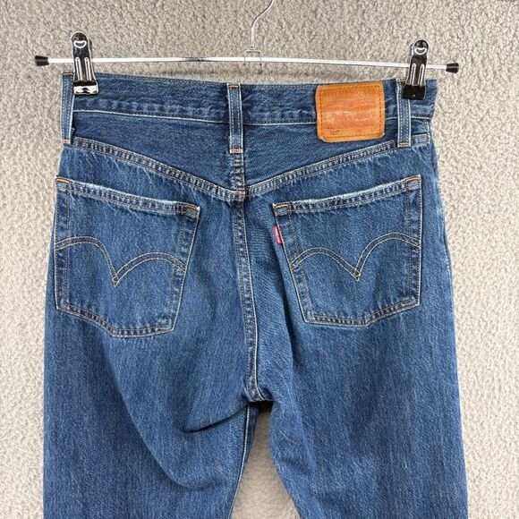 Levi's Premium 501® ORIGINAL CROPPED WOMEN'S JEANS size 26X26 - Picture 11 of 16